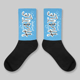 UNC 11s DopeSkill Sublimated Socks Hustle Graphic