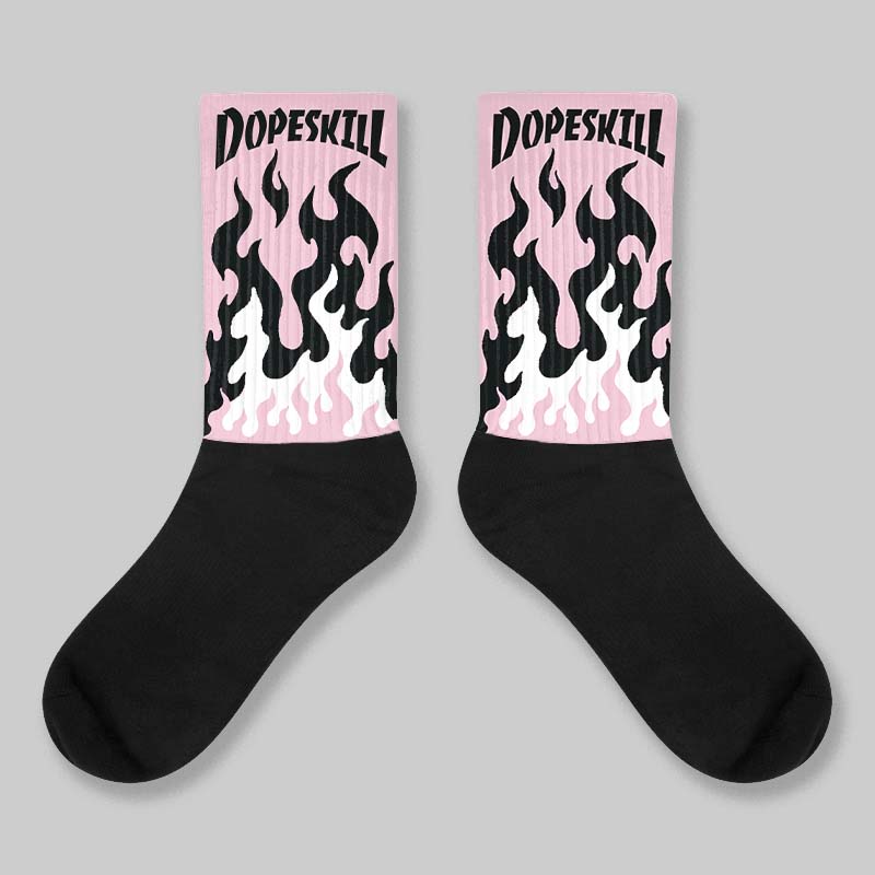 35th Anniversary 5s DopeSkill Sublimated Sock FIRE Graphic