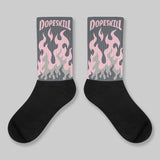 Max 95 OG “Pink Foam” DopeSkill Sublimated Sock FIRE Graphic