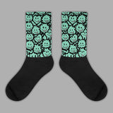 Green Glow 3s DopeSkill Sublimated Socks Slime Graphic