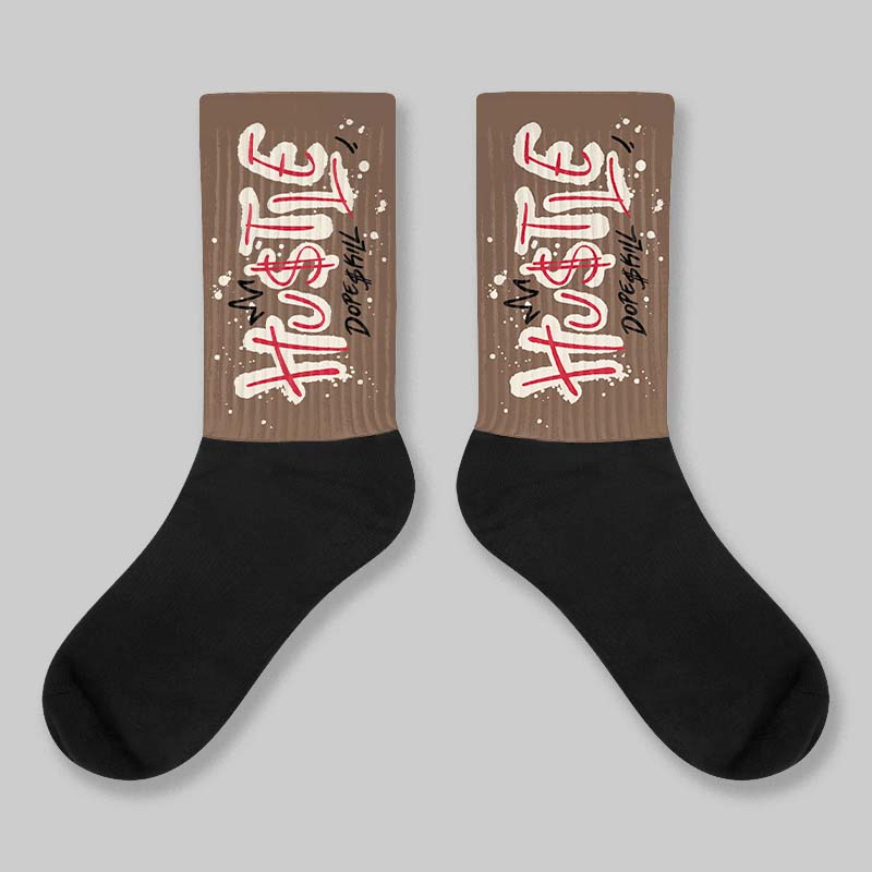 World’s Best Dad 3s DopeSkill Sublimated Socks Hustle Graphic