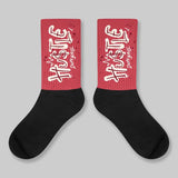 Valentine’s Day 4s DopeSkill Sublimated Sock Hustle Graphic