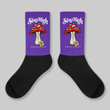 PURPLE Collection DopeSkill Sublimated Socks Stay High Graphic