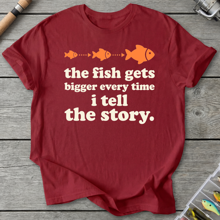 The Fish Gets Bigger Every Time T-Shirt