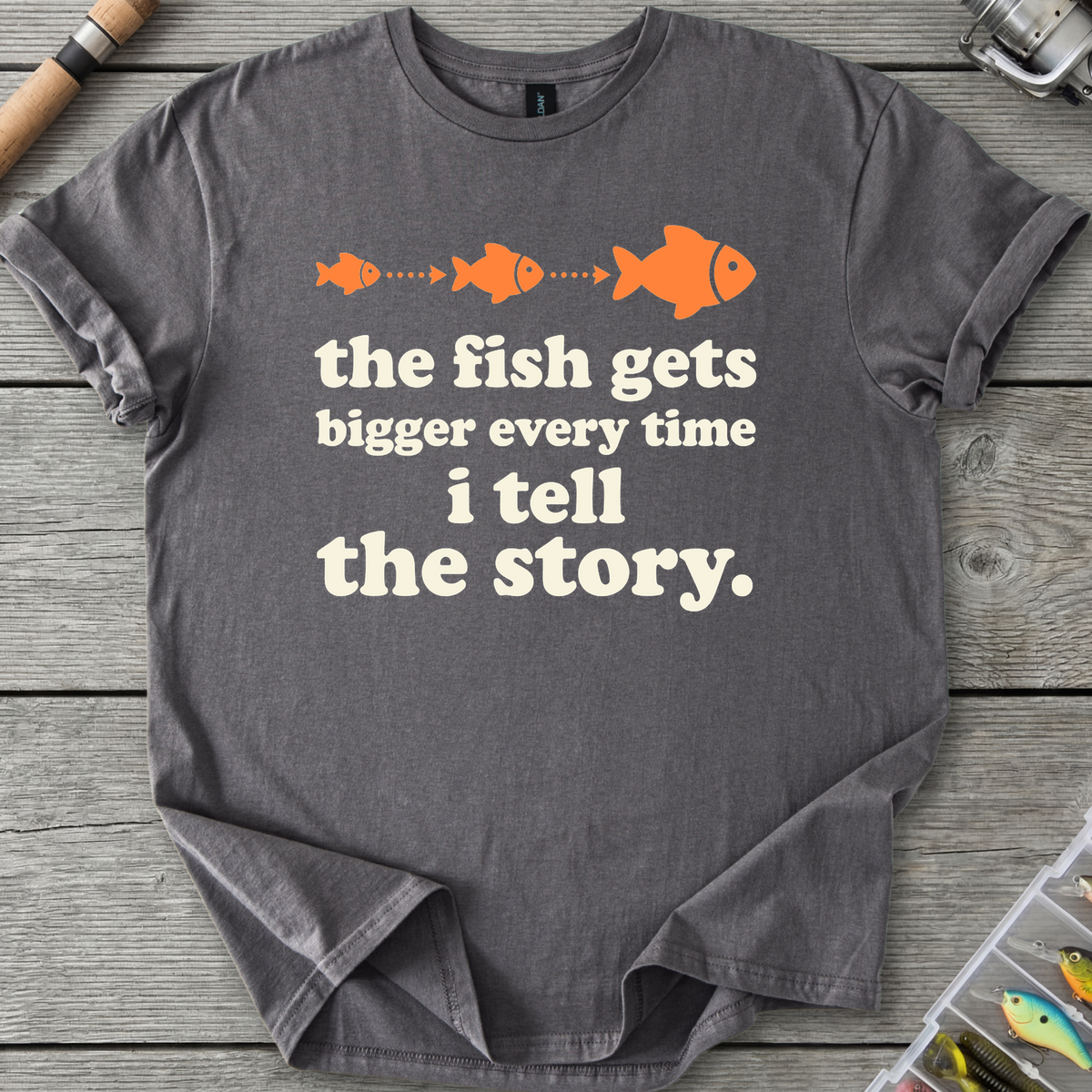 The Fish Gets Bigger Every Time T-Shirt