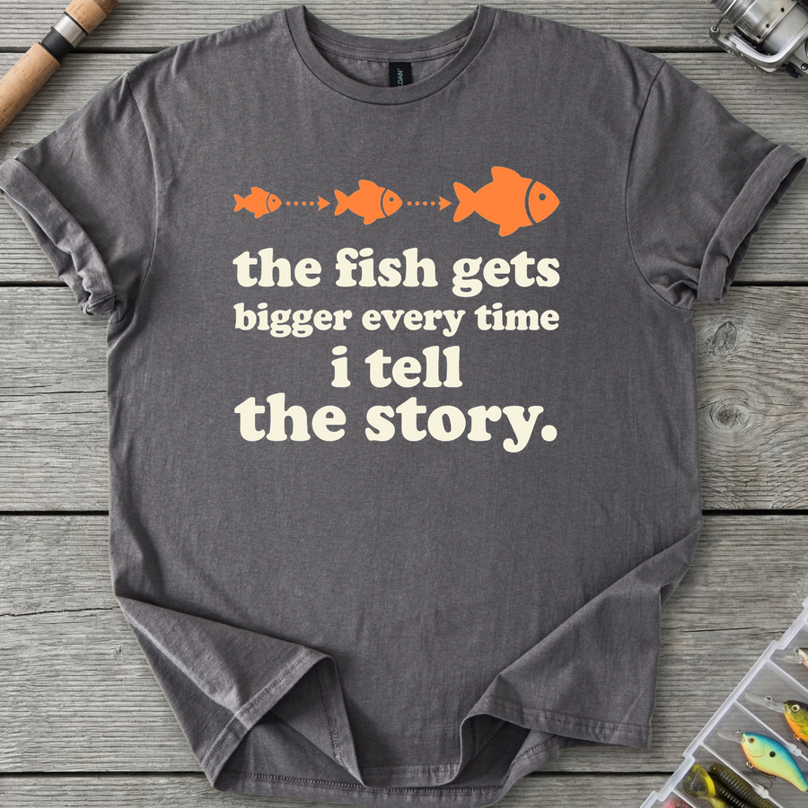 The Fish Gets Bigger Every Time T-Shirt