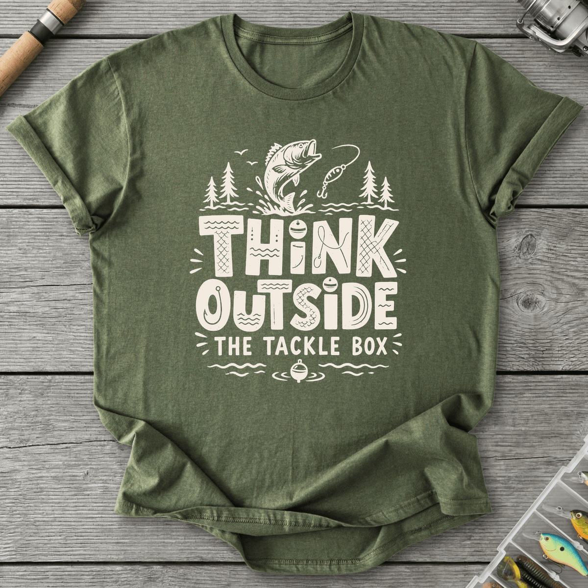 Think Outside The Tackle Box T-Shirt
