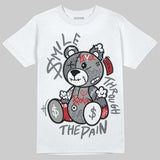 Cement Grey 3s DopeSkill T-Shirt Smile Through The Pain Graphic