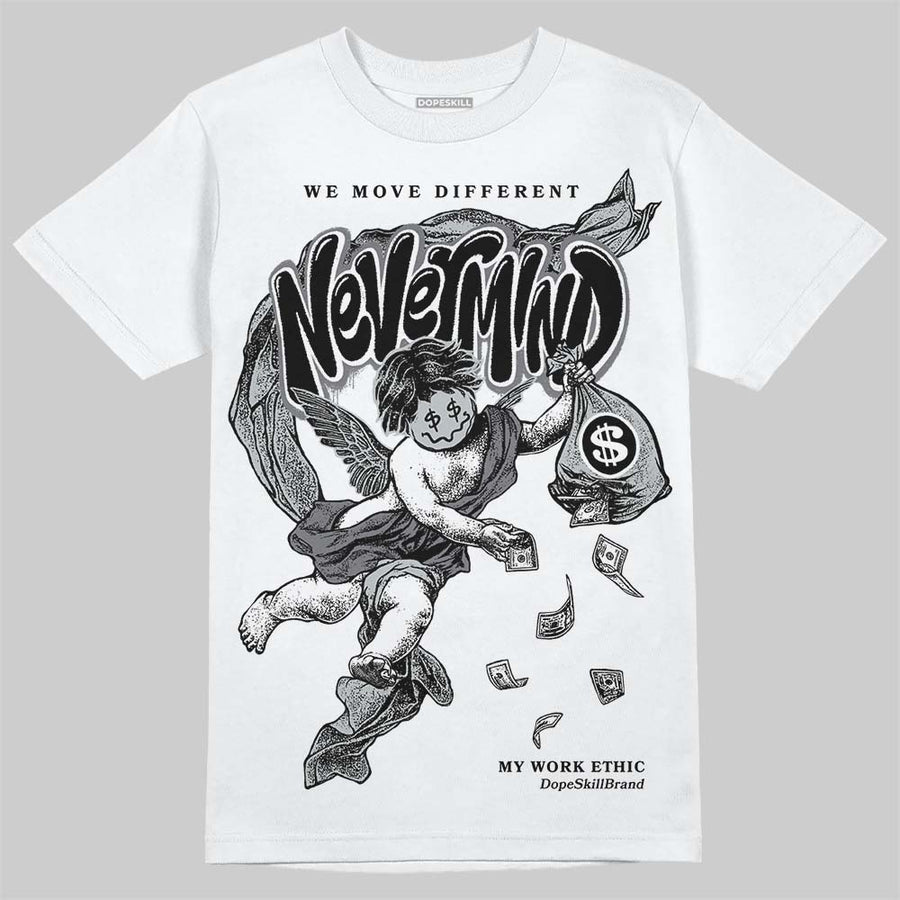 Wolf Grey 12s DopeSkill T-Shirt Nevermind Graphic